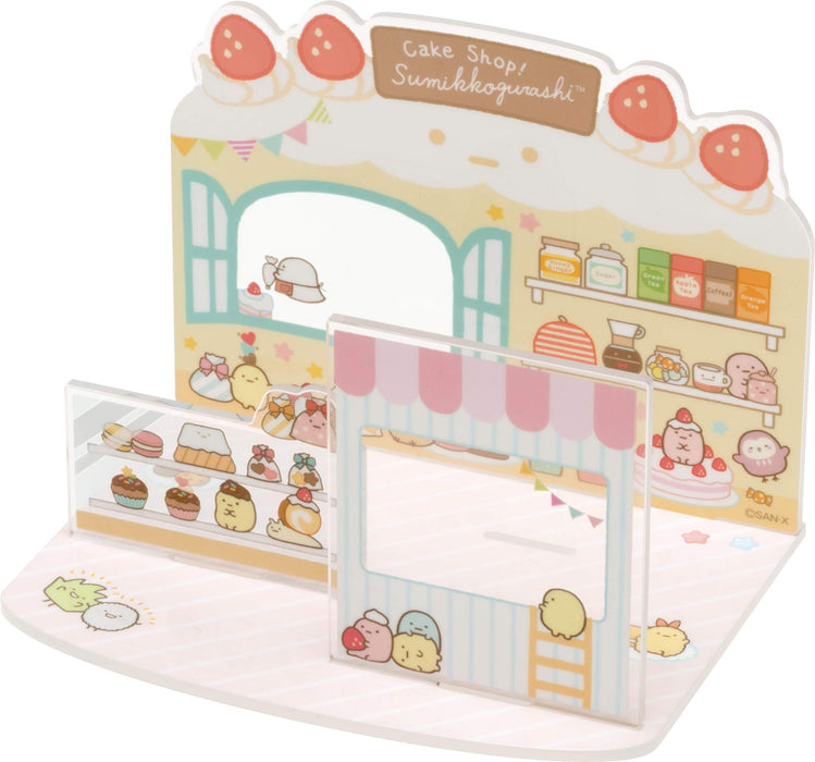 San-X Sumikkogurashi Pretend Work Series Acrylic Cake Shop Stand Collection