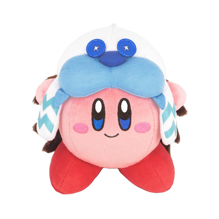 Sanei Boeki Kirby Of Stars Discovery Frost Ice Kirby Stuffed Toy (S) W14xD12xH15cm