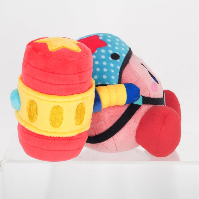 Sanei Boeki Kirby Plush Toy Hammer Ruby W18xD14xH11cm
