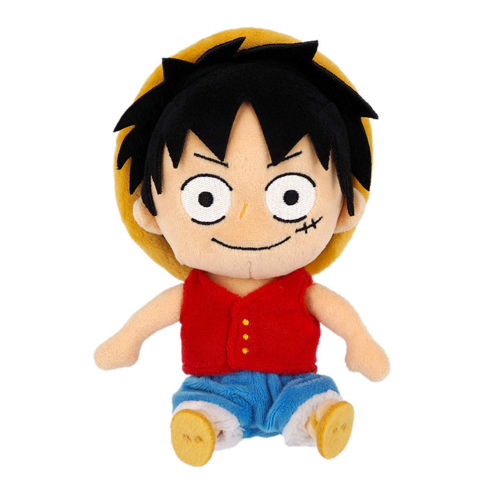 SAN-EI One Piece All Star Collection Plüschpuppe Monkey D. Luffy S