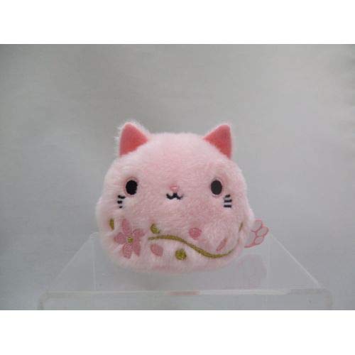 Sanei Boeki Plush Cat Dango Sakura W7.5xD6xH7cm