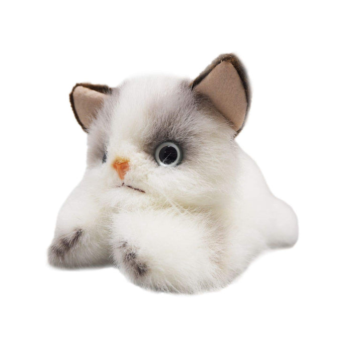 Sanei Boeki Lying Cat Ragdoll I-4256 W8.5xD24xH11.5cm