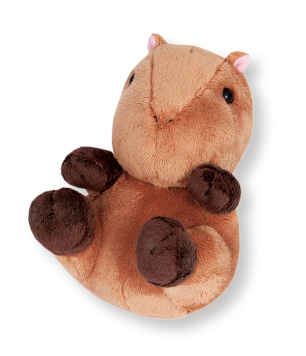 Sanei Boeki Kyunkyun Colon Capybara Plush Toy W9xD15xH11cm