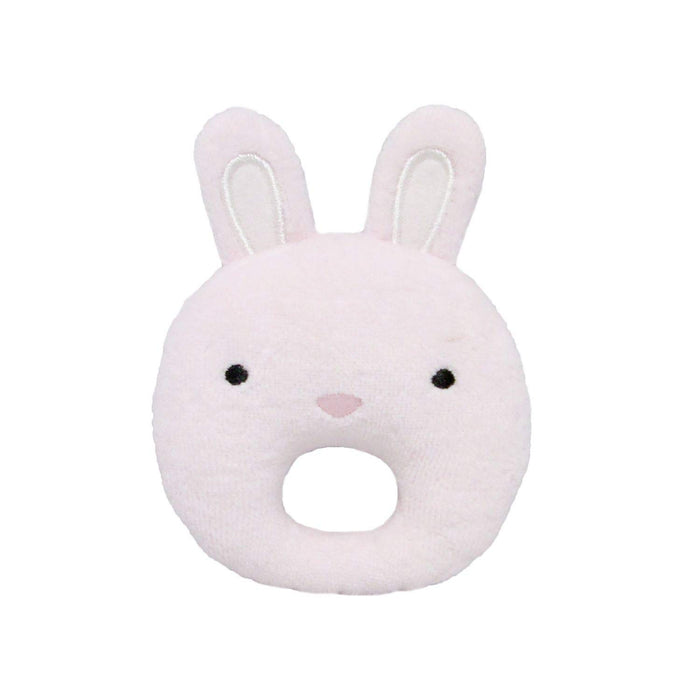 Sanei Boeki Peluche Animal Hochet Lapin L15xP2,5xH19,5 cm