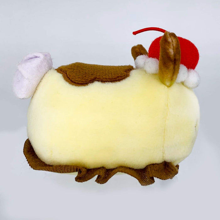 Sanei Boeki Yumemi Ushi Pudding Umi Ushi Plush Toy W5xD8xH6cm