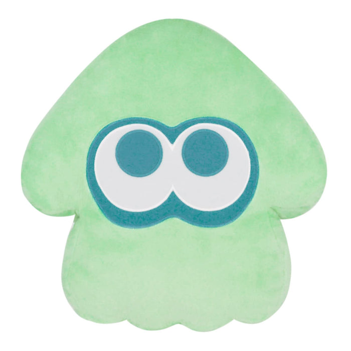 Sanei Boeki Splatoon 3 All Star Cushion Squid Light Blue W33xD11xH34cm