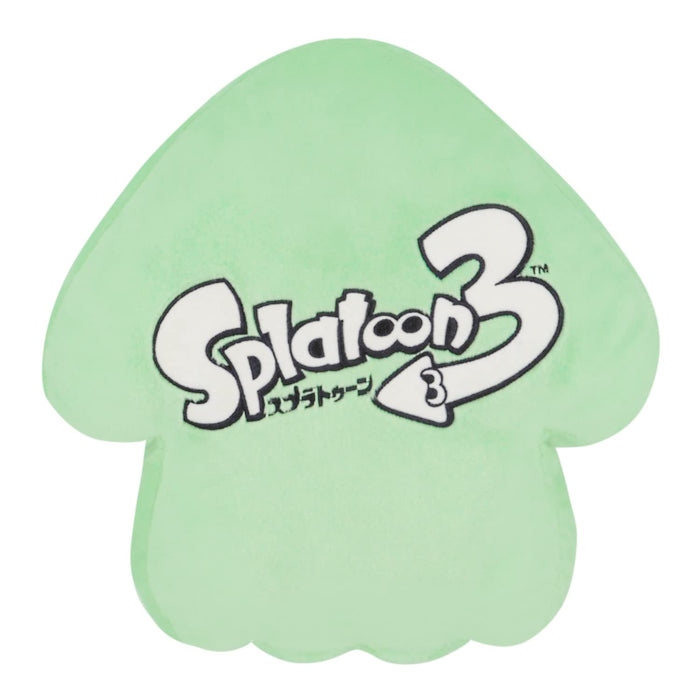 Sanei Boeki Splatoon 3 All Star Kissen Tintenfisch Hellblau B33xT11xH34cm