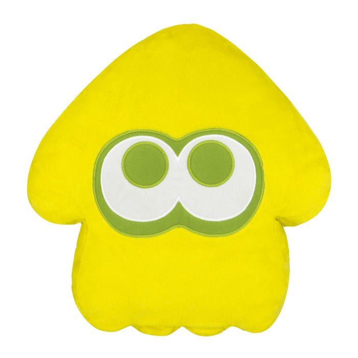 Sanei Boeki Splatoon 3 All Star Collection Cushion Squid Yellow W33xD11xH34cm