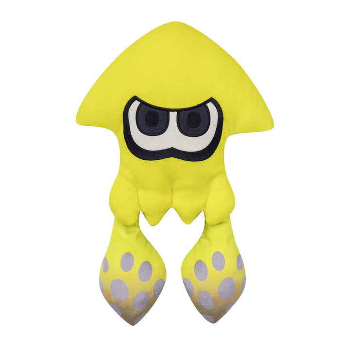 Sanei Boeki Splatoon 3 All Star Collection Jouet Calmar Jaune L26xP11xH40cm