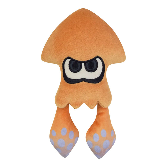 Sanei Boeki Splatoon3 All Star Collection Squid Orange (S) Plush Height 22Cm Sp32