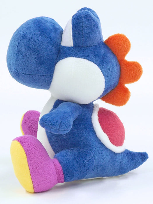 Super Mario All Star Collection Plush Doll Blue Yoshi S