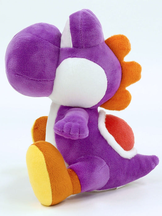 SAN-EI Super Mario All Star Collection Plush Doll Purple Yoshi S