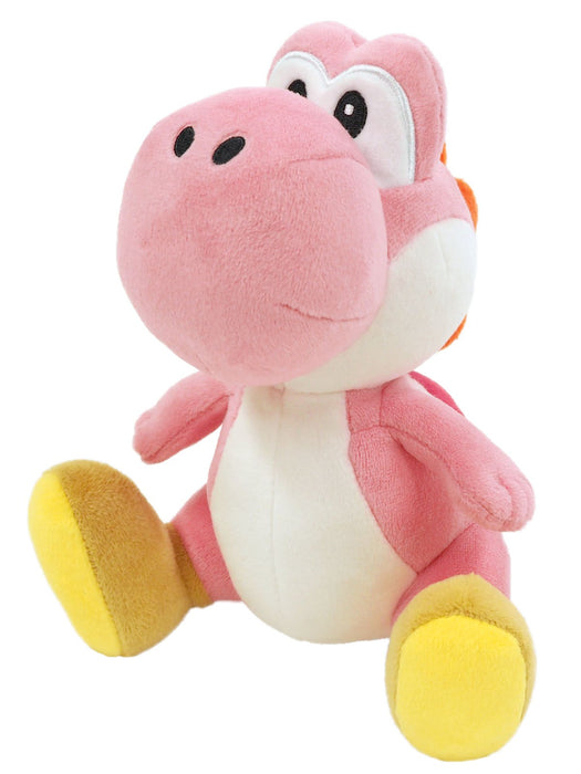 SAN-EI Super Mario All Star Collection Plush Doll Pink Yoshi S