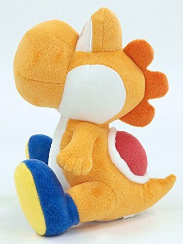 San-ei Boeki Super Mario All Star Collection Plush Orange Yoshi S