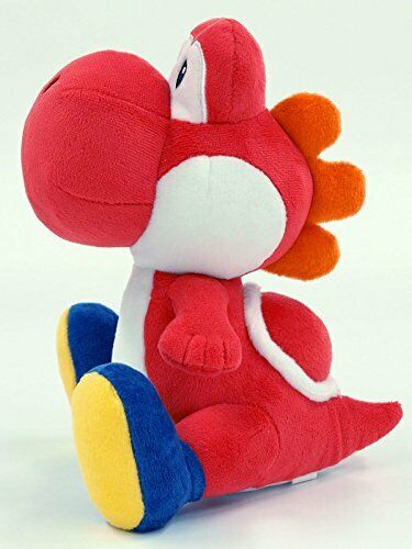 San-ei Boeki Super Mario All Star Collection Plush Red Yoshi S