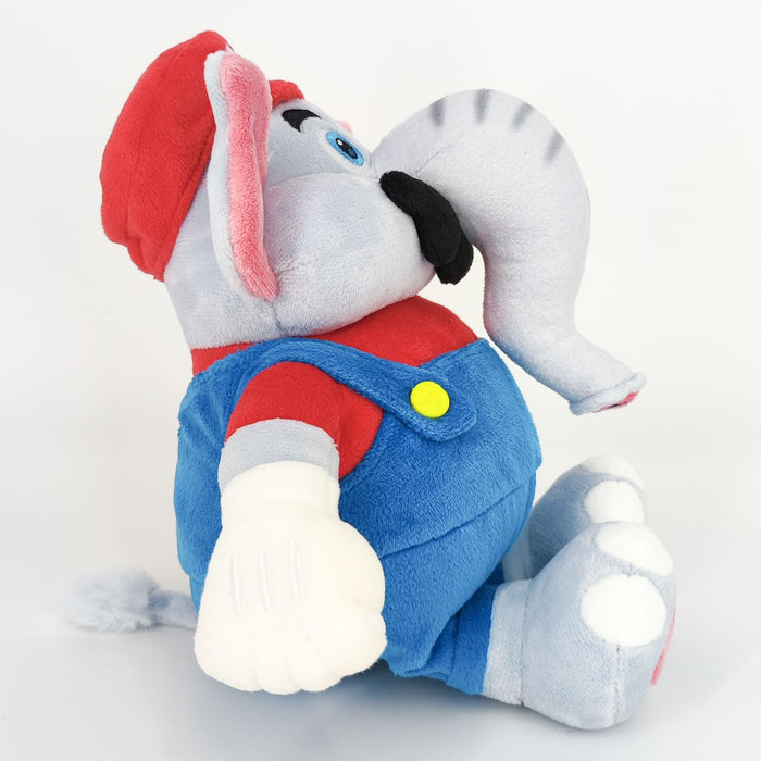 New Super Mario Bros Wonder Plush Mario Elephant 10.5 Cartoon Stuffed Toy  Doll