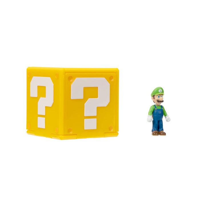 Sanei Boeki Japan Super Mario Bros Movie Luigi Minifigure 4.8Cm