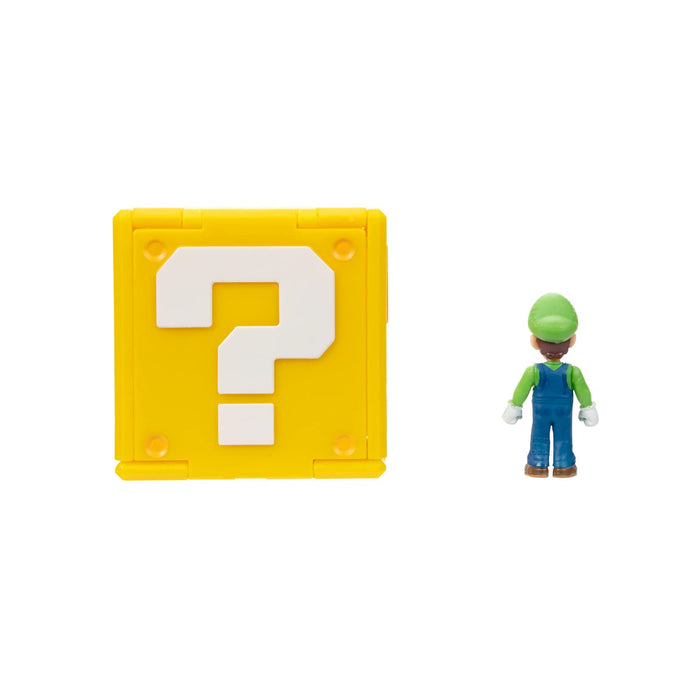 Sanei Boeki Japan Super Mario Bros Movie Luigi Minifigure 4.8Cm