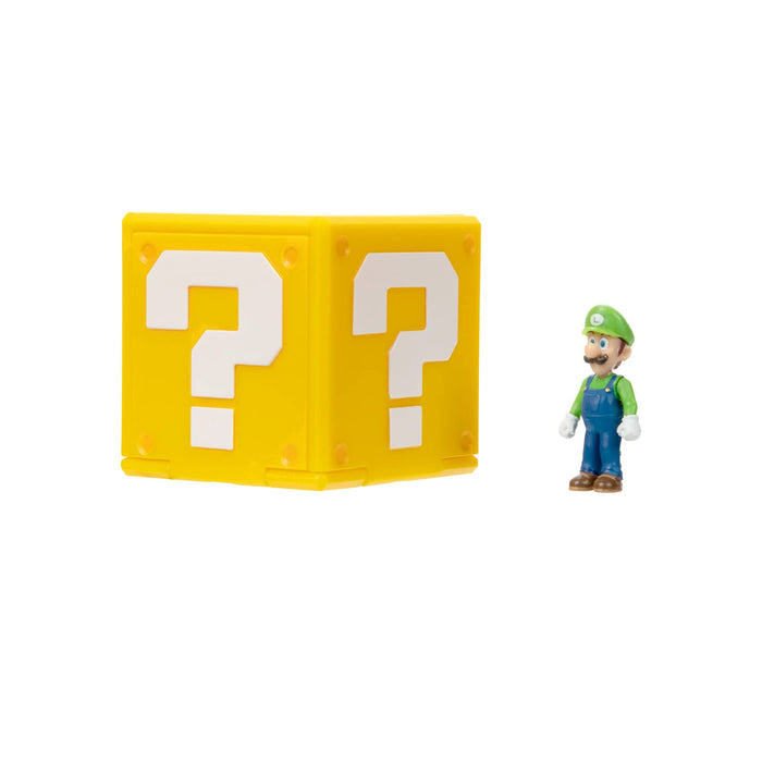 Sanei Boeki Japan Super Mario Bros Movie Luigi Minifigure 4.8Cm