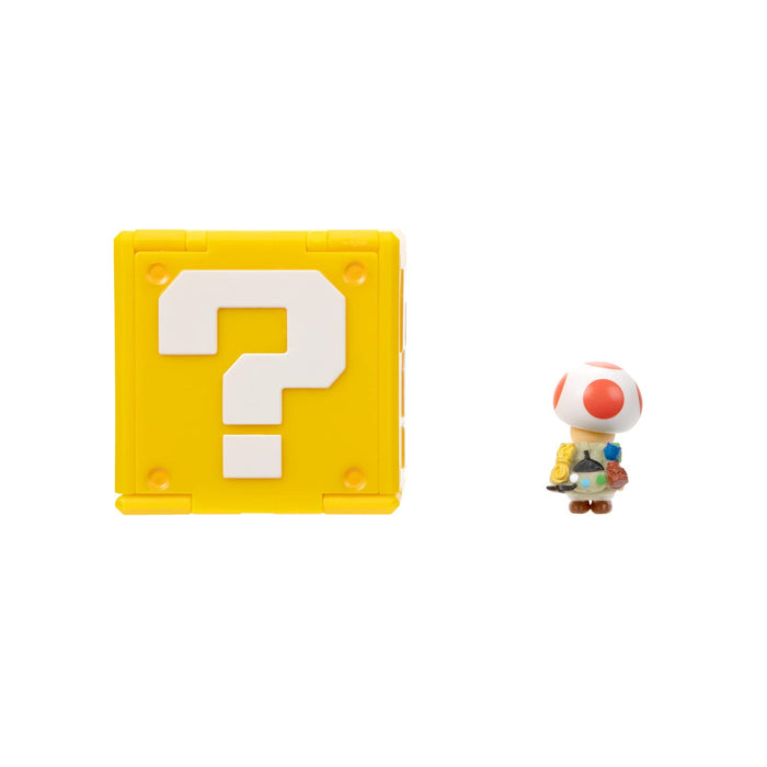 Sanei Boeki Japan Super Mario Movie Toad Minifigure 4.8Cm Tsm-09