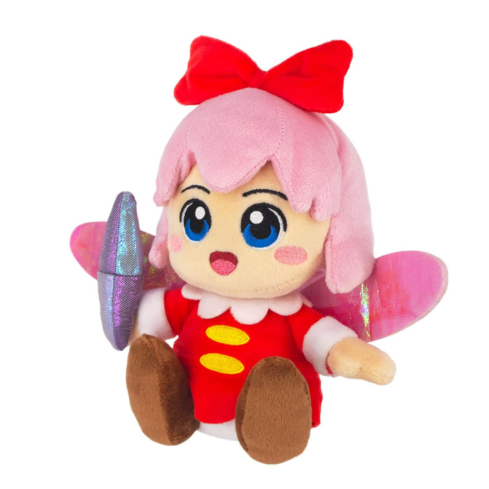 SAN-EI  Kirby Plush Doll All Star Collection Ribbon  S