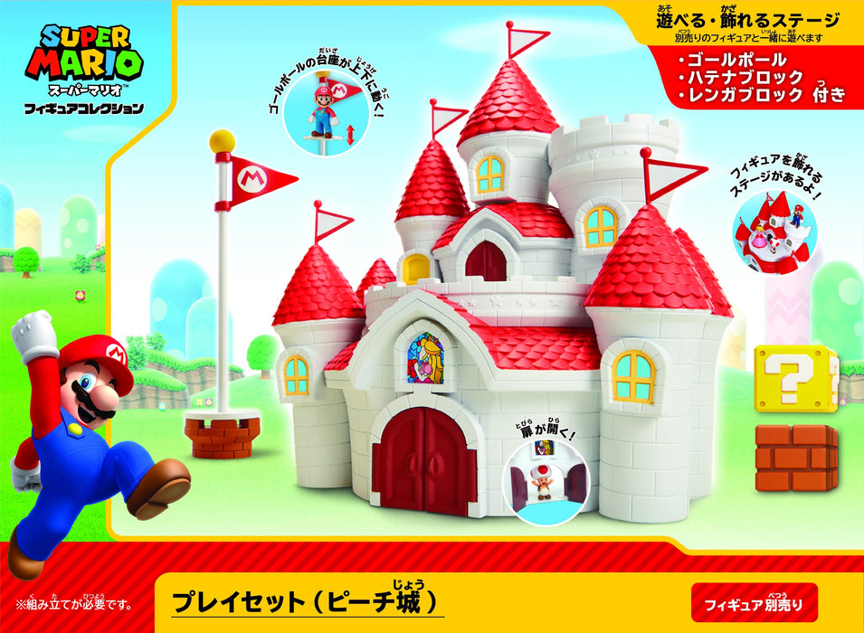 ISHIKAWA TOY Super Mario Playset Peach Stage