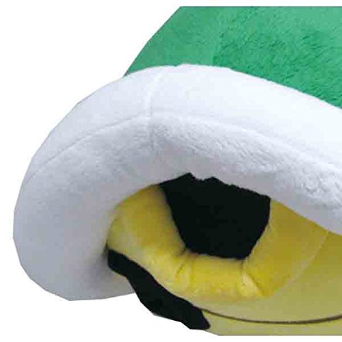 Sanei Trading Super Mario Diverses Goods Item Kissen (Midori Koura) Höhe 24 cm