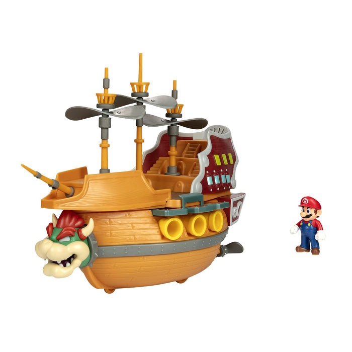 Ishikawa Toy Super Mario Dx Playset Bowser Battleship