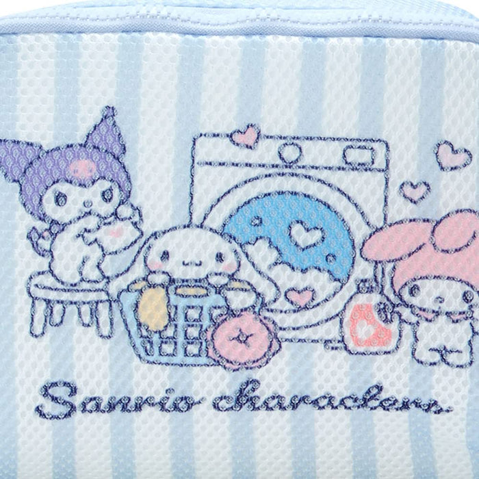 Sanrio 270831 Sanrio Characters Mesh Pouch Sanrio Washing Weather Sanrio Characters Mesh Pouch