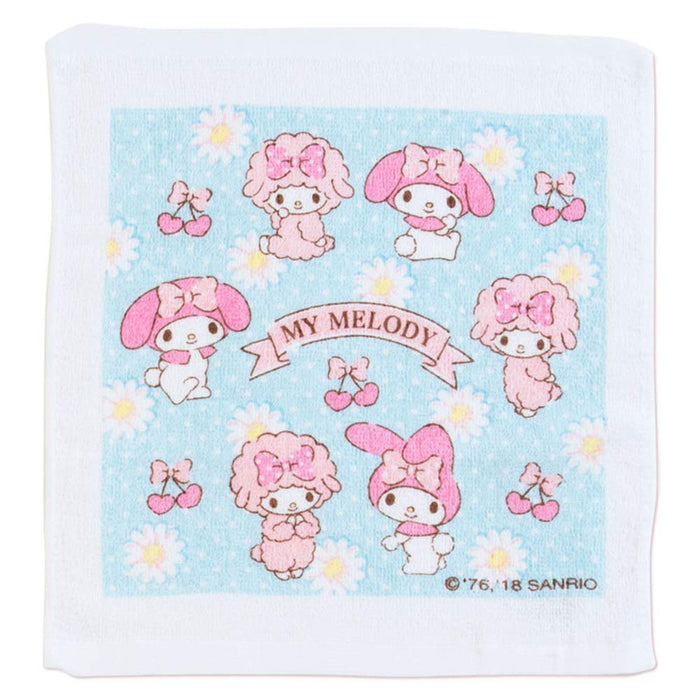 Sanrio My Melody Wet Towel Set Of 3 100% Cotton Japan 29X32Cm 324299