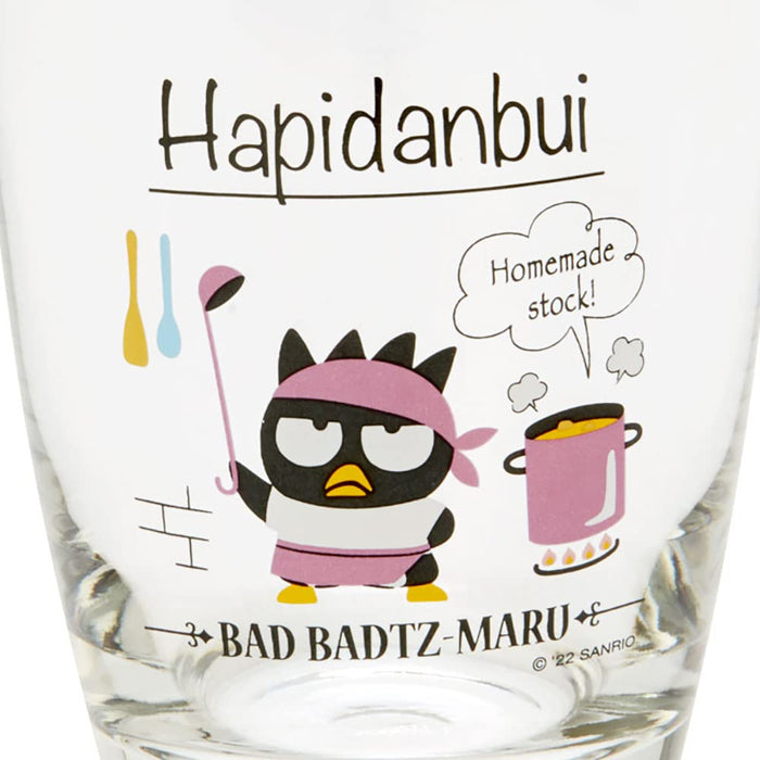 SANRIO Bad Badtz-Maru Glass Hapidanbui