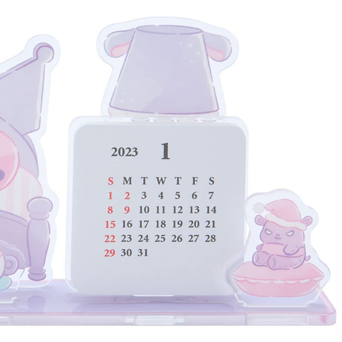 SANRIO Acrylic Stand Calendar 2023 Kuromi