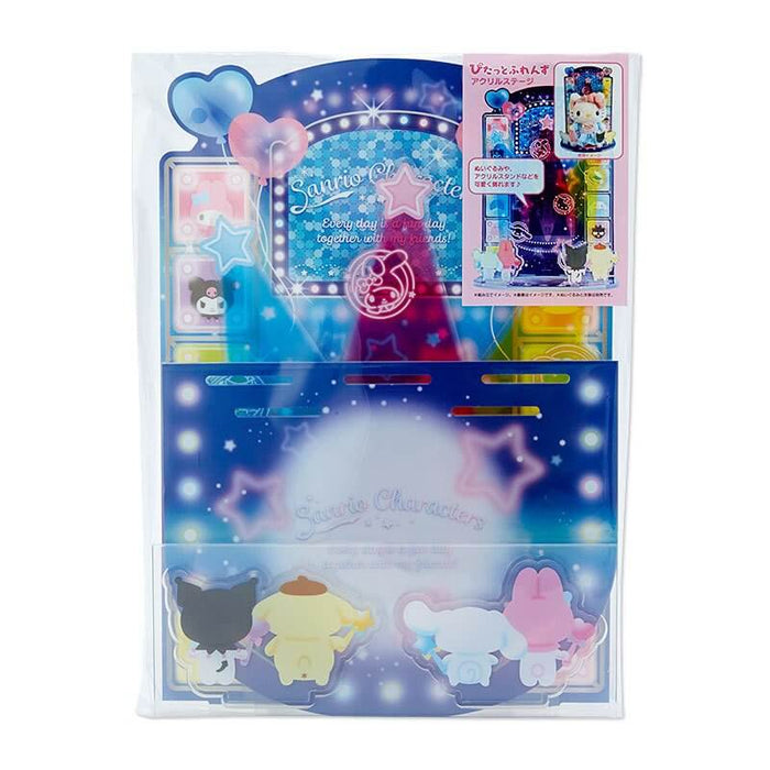 Sanrio Characters Acrylic Stage (Pitatto Friends) Japan Figure 4550337076729 2