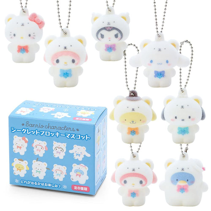 Sanrio Fluffy Snow Design Flocky Mascot Complete Set of Characters 287474