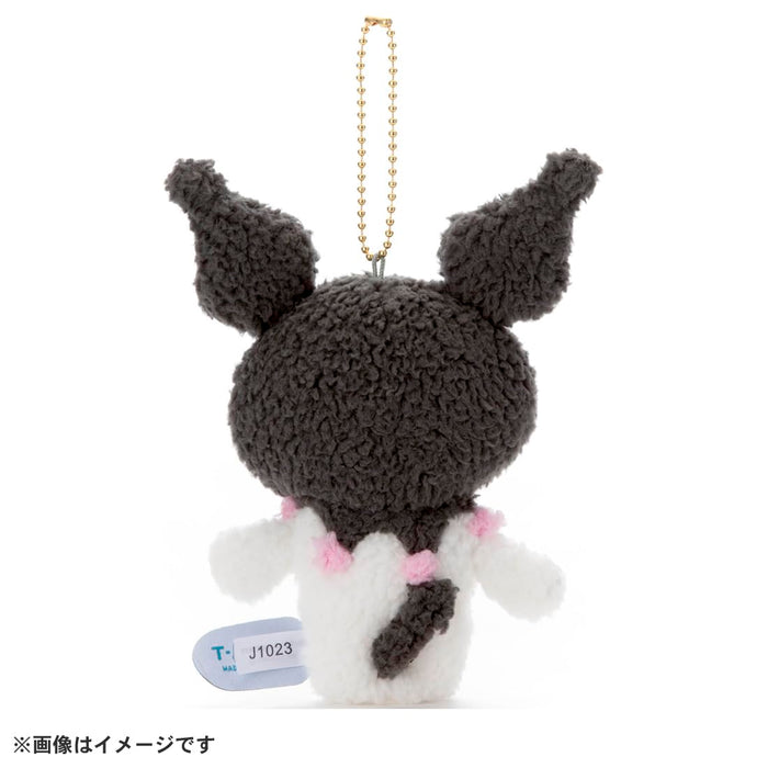 Takaratomy Arts Sanrio Kuromi Plush Toy 16cm Ball Chain Mascot