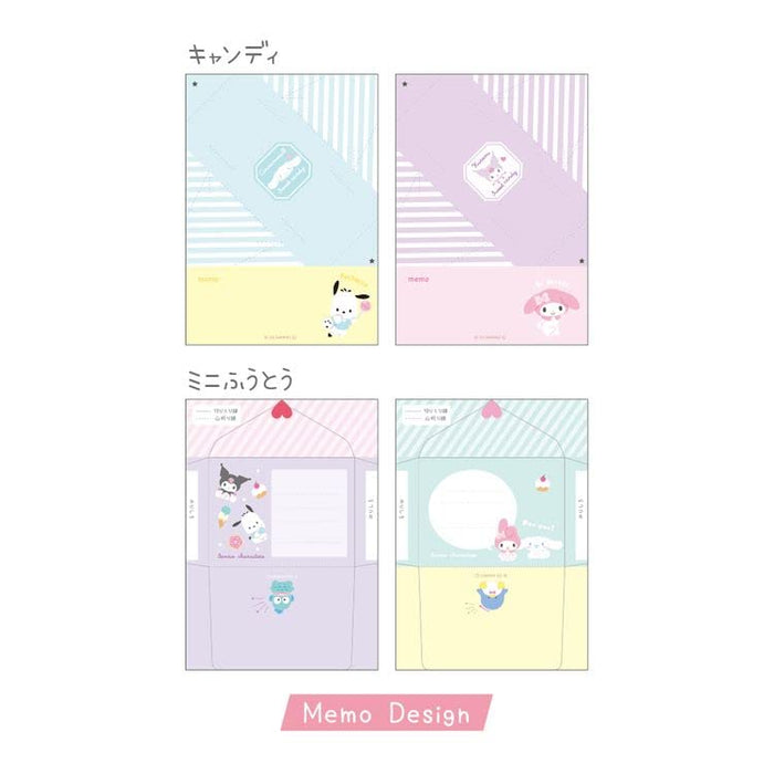 Sanrio Characters [Notepad] Playable Origami Memo/Candy Sanrio