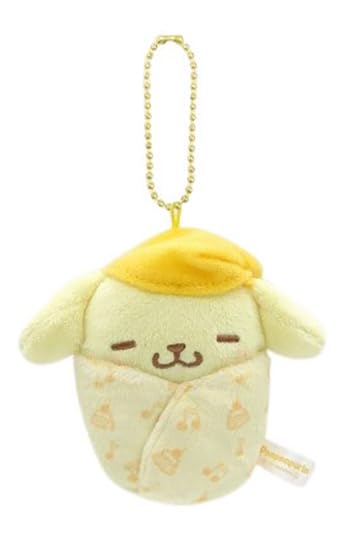 Sanrio Characters Pompompurin Swaddle Mascot 8202 827 by Ost