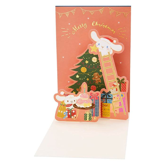 Sanrio Christmas Card Message Card Cinnamoroll Tree Deco Greeting Card Jx 67-3 525375