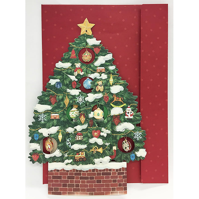 Sanrio Christmas Card Tree 524565 Jx 58-3 Overseas Shipping