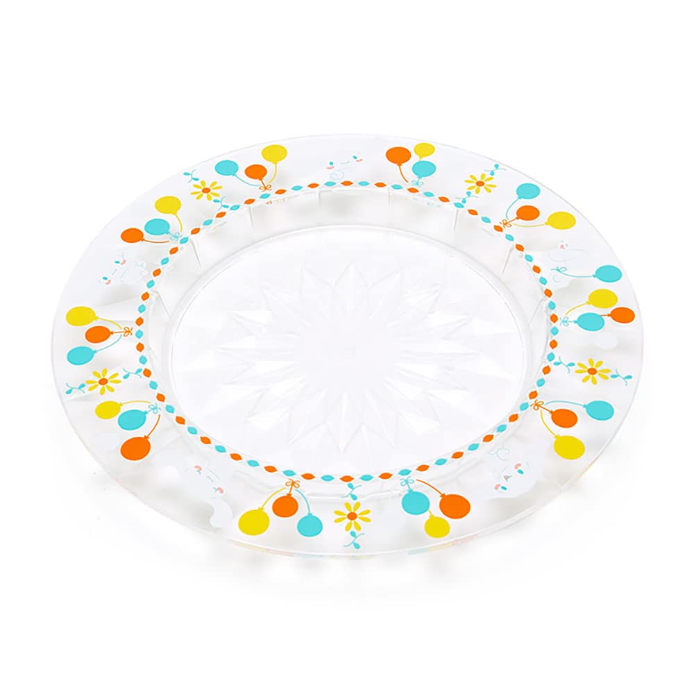 Sanrio Cinnamoroll Clear Plate (Retro Clear Tableware) 108375 Freesize