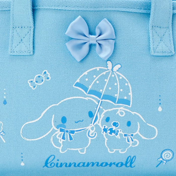 Sanrio 412830 Cinnamoroll Cosmetic Bag Sky Blue Candy Design Japanese Cosmetic Bag