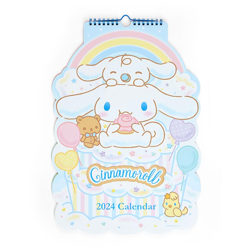 Sanrio Cinnamoroll DieCut Calendar 2024 Japan 702510