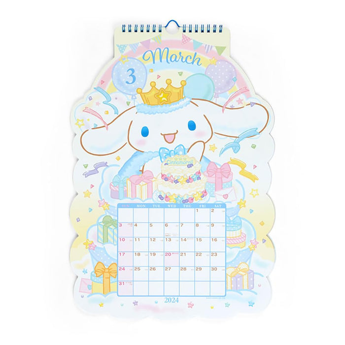 Sanrio Cinnamoroll Die-Cut Calendar 2024 Japan 702510