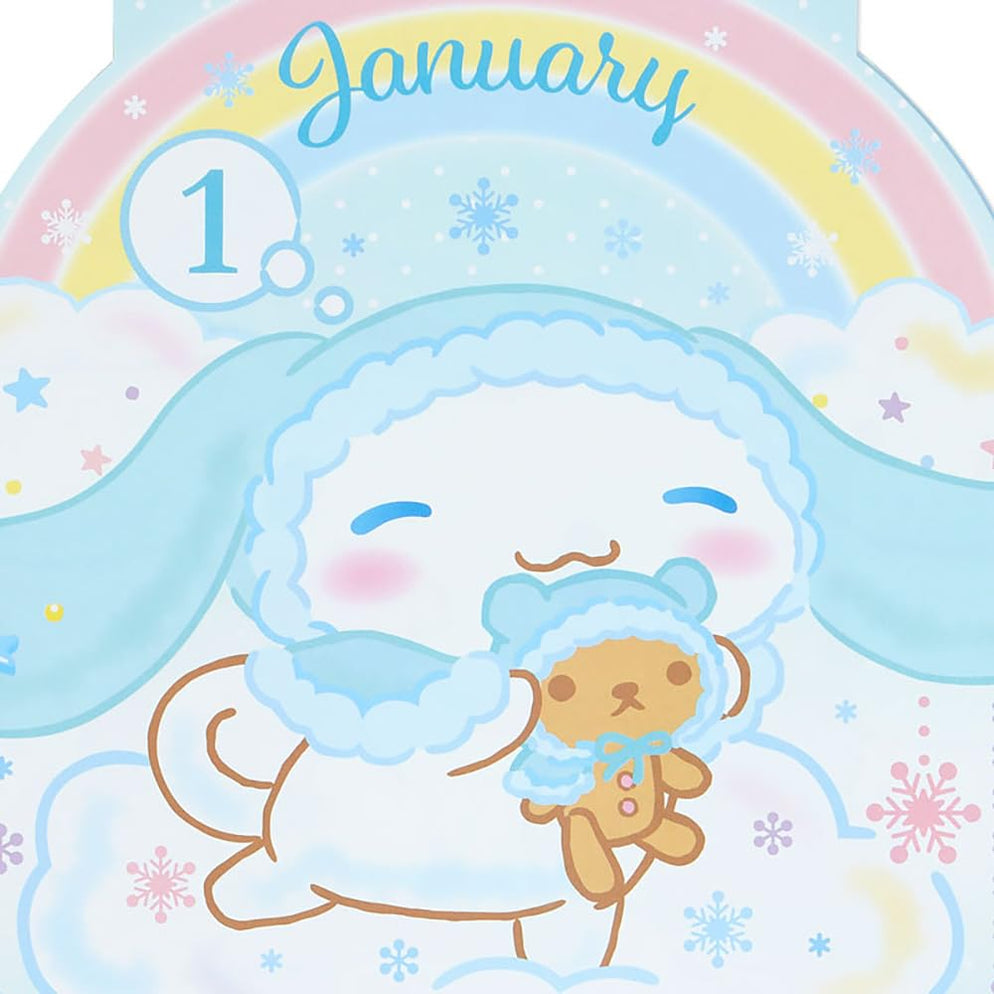 Sanrio Cinnamoroll DieCut Calendar 2024 Japan 702510