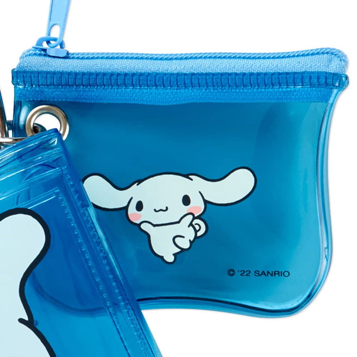 Sanrio 340669 Cinnamoroll Mini Wallet Charm Simple Design Blue Mini Wallet