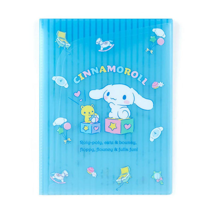 Sanrio 356808 Cinnamoroll Pocket Klarsichtmappe Cinnamoroll Klarsichtmappe Japanische Klarsichtmappen