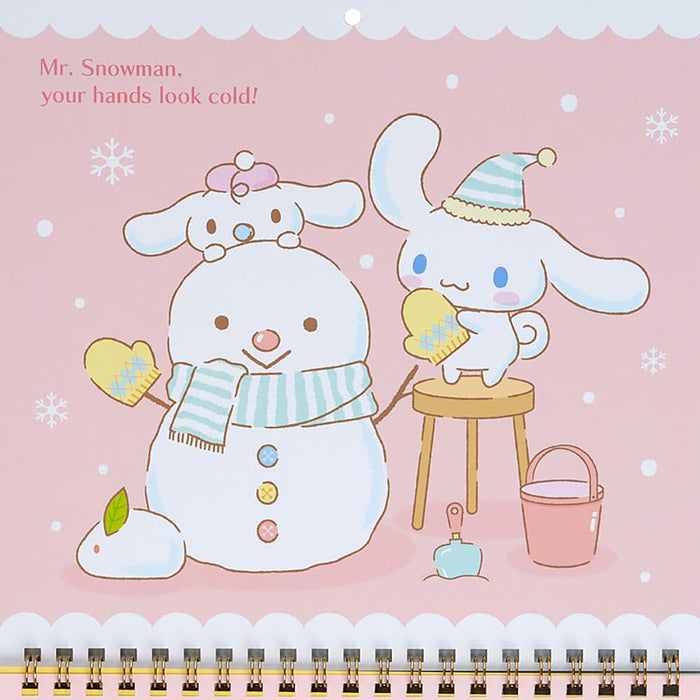 Sanrio Cinnamoroll Wall Calendar 2024 Japan 701319
