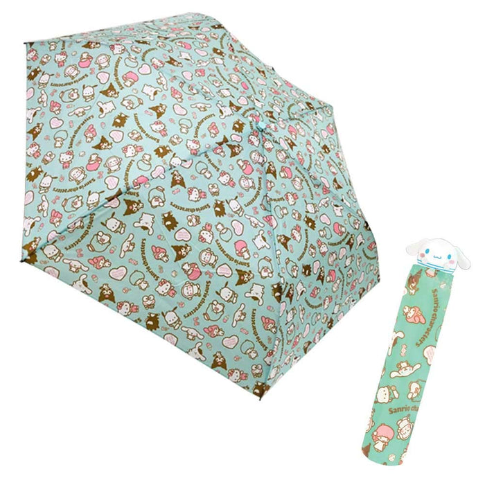 Sanrio Die Cut Folding Umbrella Cinnamoroll Blue