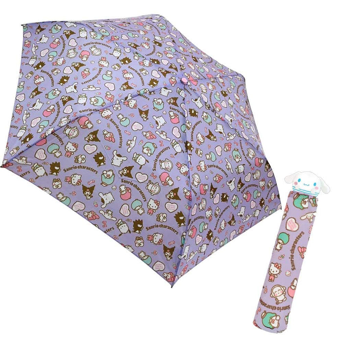 Sanrio Die Cut Folding Umbrella Cinnamoroll Blue