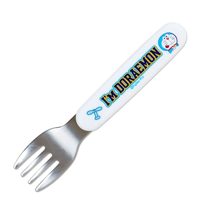 Lunch Combi Spoon & Fork Set Doraemon Secret Gadgets Logo
